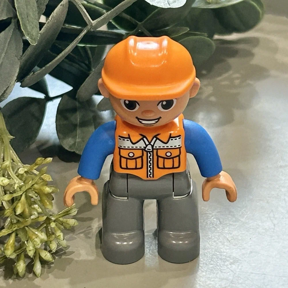 LEGO Duplo Male Construction Worker‎ Figure